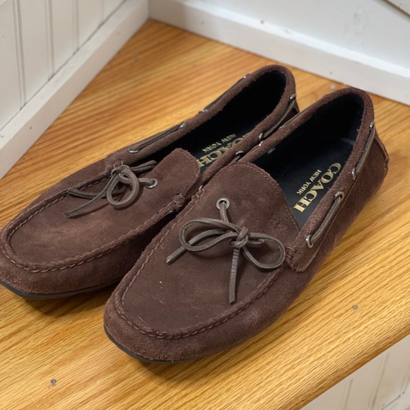 Brown Coach Moccasins/Loafer - Picture 2 of 6